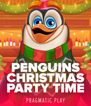 Penguins Christmas Party Time